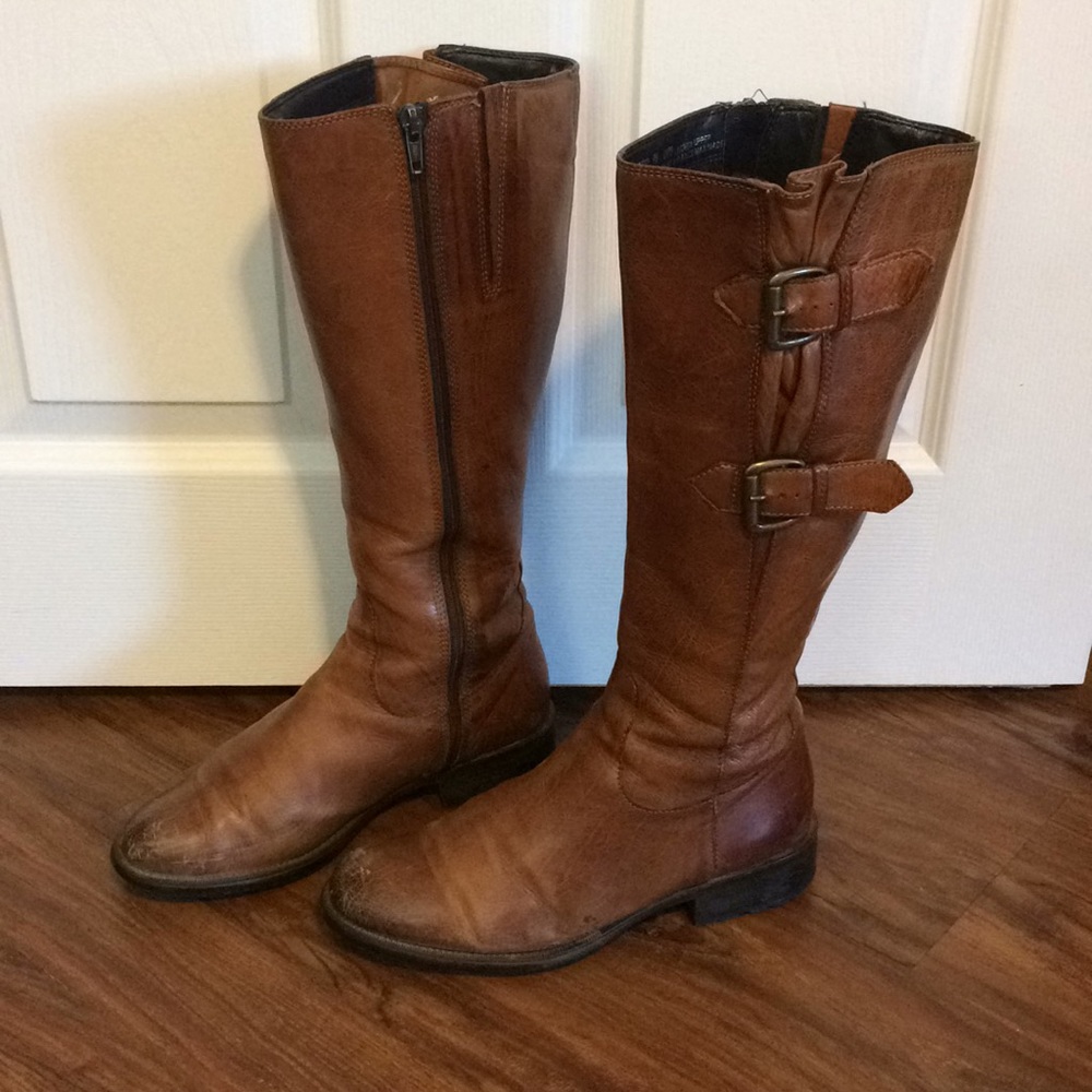 Clarks mullin spice boots with ombré toe